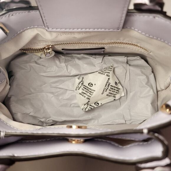 NWT Kate Spade Dumpling Croc Embossed Mini Satchel Crossbody Lavender - Picture 4 of 8